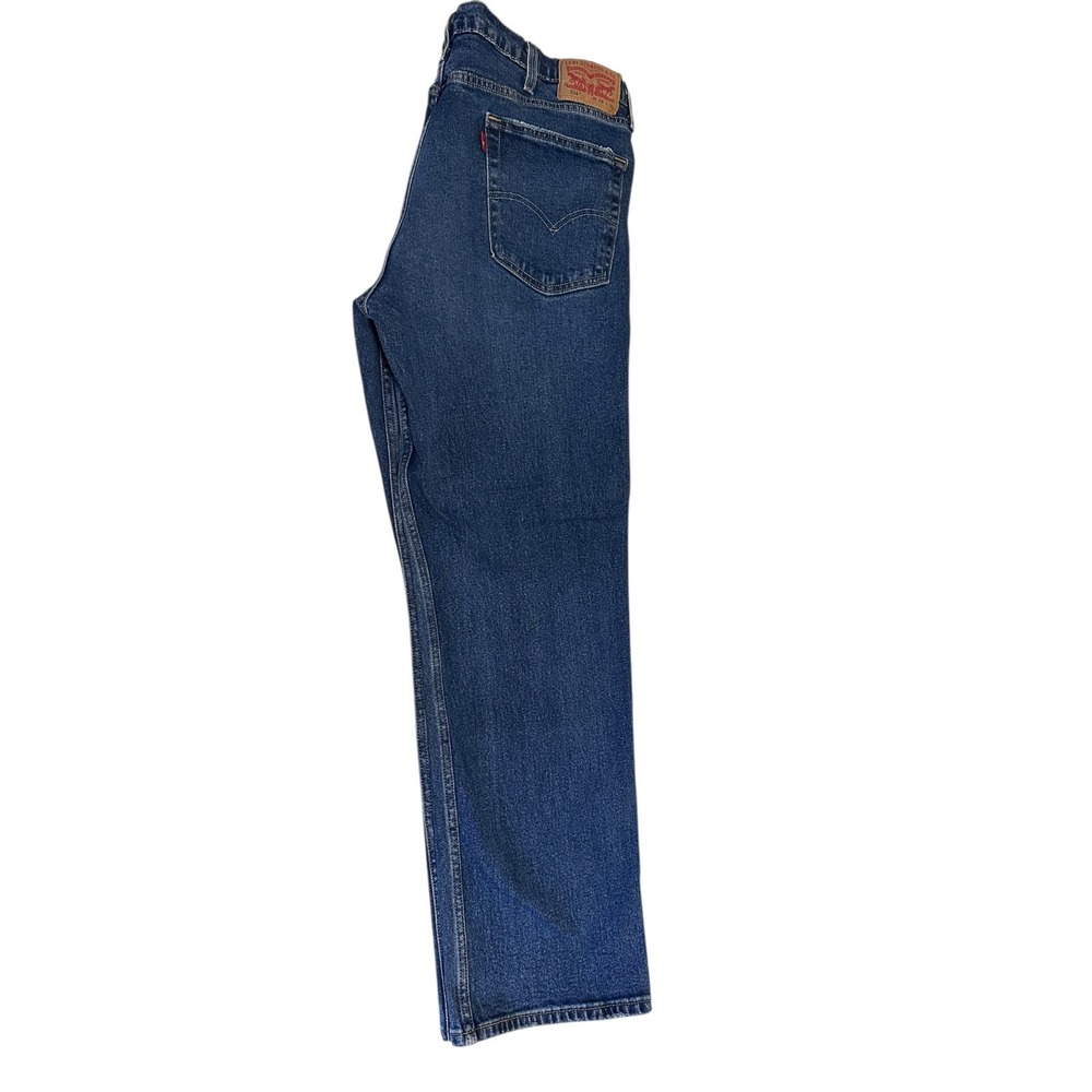 Levis 514 Straight Fit Mens Jeans 38x30 Blue Medium‎ Wash Denim 514-0481